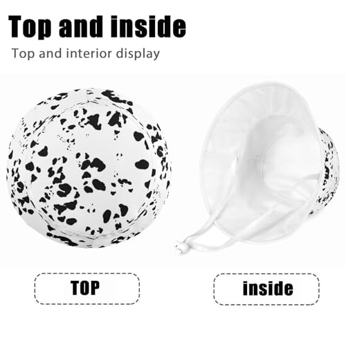 Kids Sun Hat for Boys& Girls Adjustable Bucket Hats Wide Brim Sun Protection Beach Hat3