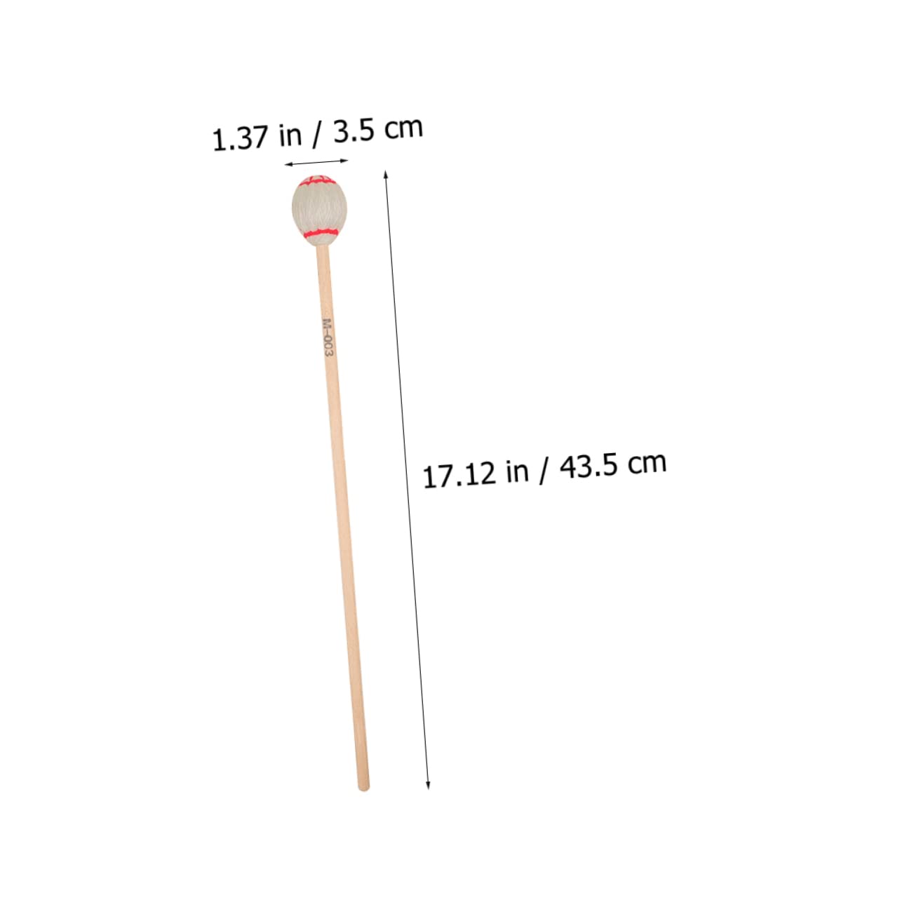 ifundom 4 Pièces Maillets Marimba Accessoires Marimba Pilon Marimba Pièces Marimba Pilon En Érable Bâtons D'Instruments À Percussion Pilon Pratique Pilon Professionnel Maillet De