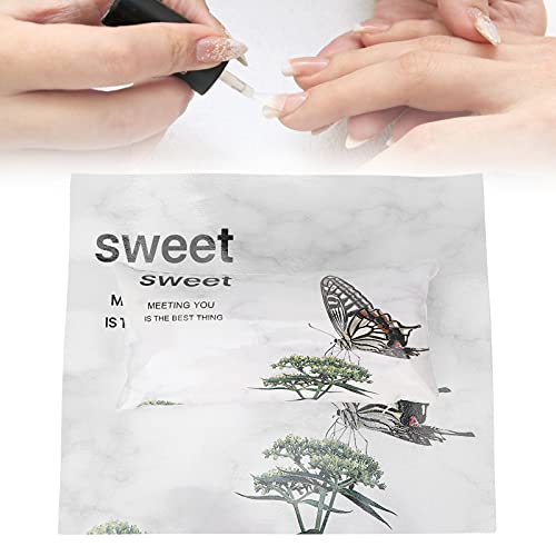 Almofada de Mão para Nail Art Com Tapete Dourado, Conjunto de Almofada de Jardinagem para Salão de B