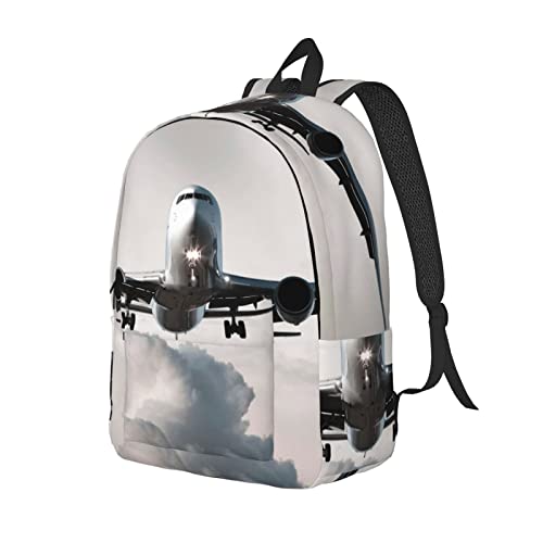 Sac à dos ordinateur portable protégeant des chocs en voyage Airplane Art - 2