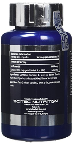 Scitec Nutrition CLA Conjugated Linoleic Acid Capsules - 60 Caps - Image 4