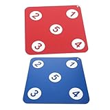 SOPOTUTU 2 Stück Zauntrainingsziel Tragbare Zielscheibe Für Bogenschießen Bogenschießenzubehör Bogenschießen-Ziel