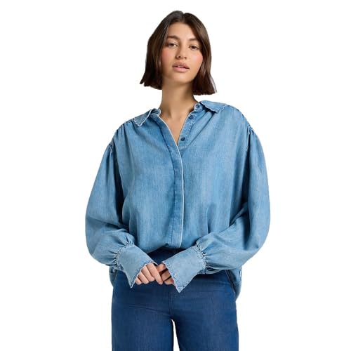 Chemise Statement Collar Shirt Femme Lee au col XL tendance