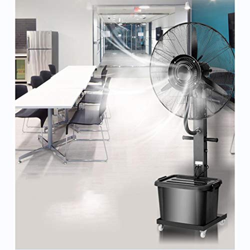 XFPINK Electric Stand Floor Spray Blower Industrial Fans Large Pedestal Black Water Cooling High Frequency Atomizing for Home and Office Factory71cm81cm XFPINK Electric Stand Floor Spray Blower Industrial Fans Large Pedestal Black Water Cooling High Frequency Atomizing for Home and Office Factory71cm81cm