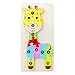 Uteruik Rompecabezas de madera de jirafa Jigsaws Puzzles Juguetes educativos para niño niña niños Montessori Juguetes educativos para niños y niñas