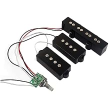 Vaguelly Band Equalizer Eq Preamp Circuit Bass Guitar Tone Control Wiring Harness Pickup Set for Electric Guitar Bass