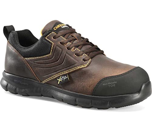 Carolina Men's CA1906 Lytning 1.9 Met Guard Composite Toe Brown 10.5 D2