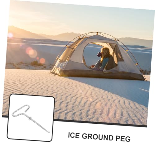 Clavos de fijación Abaodam para tiendas de campaña en escapadas invernales 3