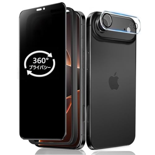 Mankera 360�x �`�����h�~�t�B���� iPhone air �p �S�ʕی� �����K���X ���� 0.25mm �A�C�t�H�� 17air�w��h�~ ῌ��ጸ ��Phone17air 360° �S���� �v���C�o�V�[�ی� �y����4�_�Z�b�g�z�J�����ی�t�B���� +