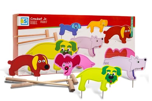 BS Toys Krocket Jr spiele - Gartenspiele für kinder - Wurfspiele für...
