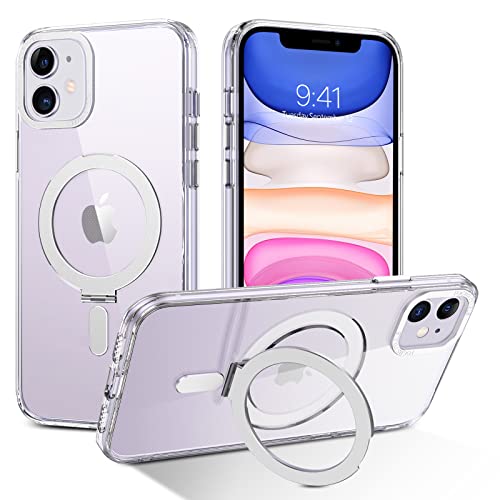 Coque iPhone 11 transparente idéale pour regarder vos vidéos avec support intégré