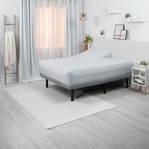Image of Bedgear Dri-Tec Waterproof Mattress Protector- Cooling Moisture-Wicking Mattress Cover | Breathable Noiseless Mattress Pad with Deep Pocket | Adjustable Base & Machine Washable - Split Head Cal King