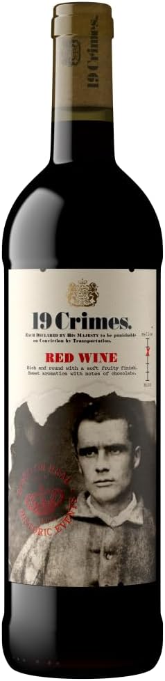 19 Crimes Red Wine, 75cl