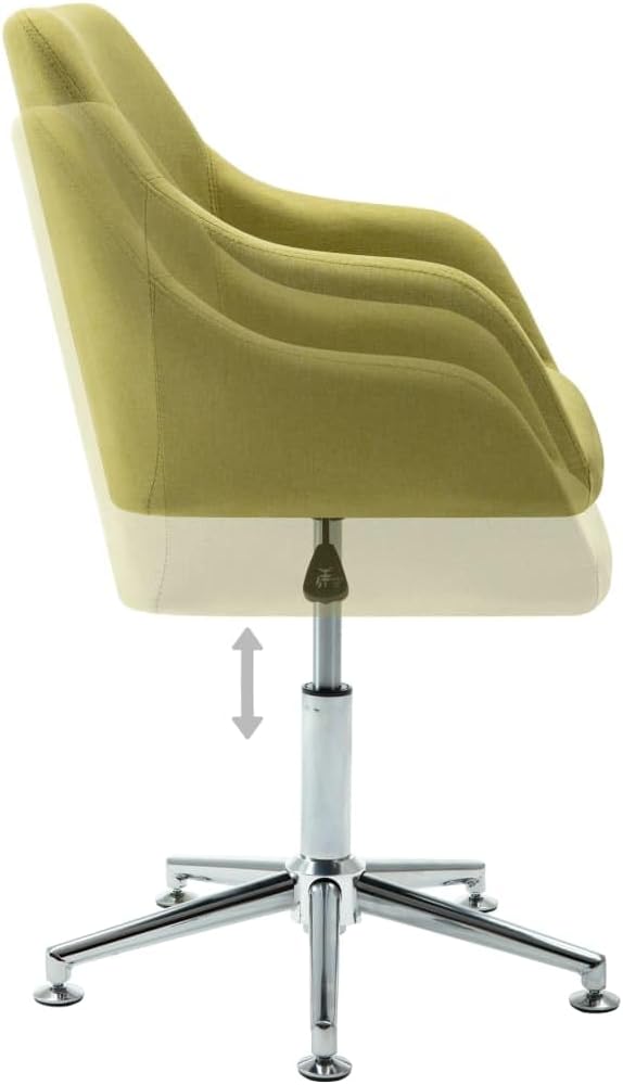 Swivel Dining Chairs 2 pcs,Patio Chairs,Porch Chairs,Outdoor Chairs,Lounge Chairs,Library Chairs,Hospitality Chair,for Room,Living Waiting,Farmhouse,Coffee Shop,Outdoor,Green Fabric