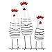 SOIMISS 3Pcs en Bois Poulet Chiffres Mini Artisanat Jouets Belle Poulet Décors pour La Maison Table Fenêtre