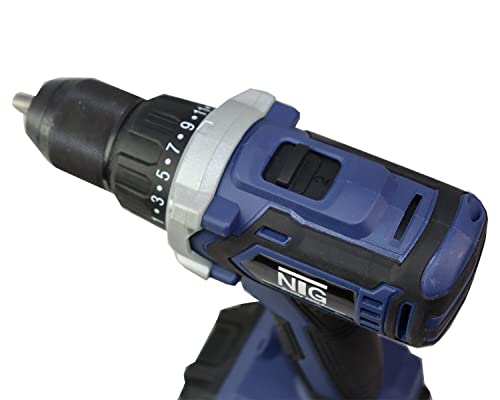 Akkuschrauber 20V Brushless Technologie, Akku 2.0 Ah Akkus, 46Nm Max, 2 Gänge, 25+1 Drehmomentstufen, 3-stufige Akku… – Bild 4