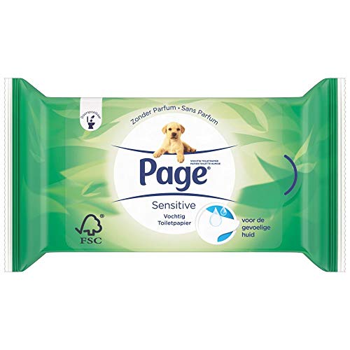 Page Vochtig Toiletpaper Aloe Vera Navulling, 42 Stuk