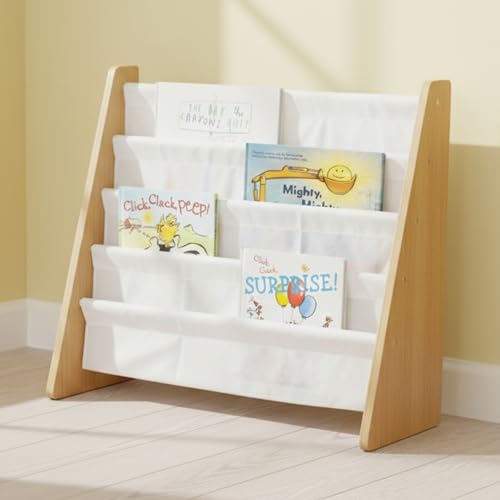 Humble Crew, bibliothèque pour Enfants, Rangement sur 4 Niveaux, Porte-Livres pour Enfants,...