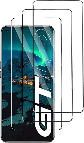 Quanen Electronic Protector de Pantalla para Realme GT 5G, [3 Unidades] Cristal Templado para Realme GT 5G,Vidrio templado 9H,Sin Burbujas, Alta Definicion,Anti-Arañazos