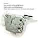 Power Door Lock Latch Actuator Assembly Rear Right Passenger Side for 2007-2011 CRV CR-V Replace OE 72610SWAA01 72610-SWA-A01