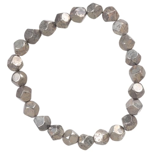 Bijoux en pierre naturelle de Noël : cadeau idéal en perles à facettes pour homme