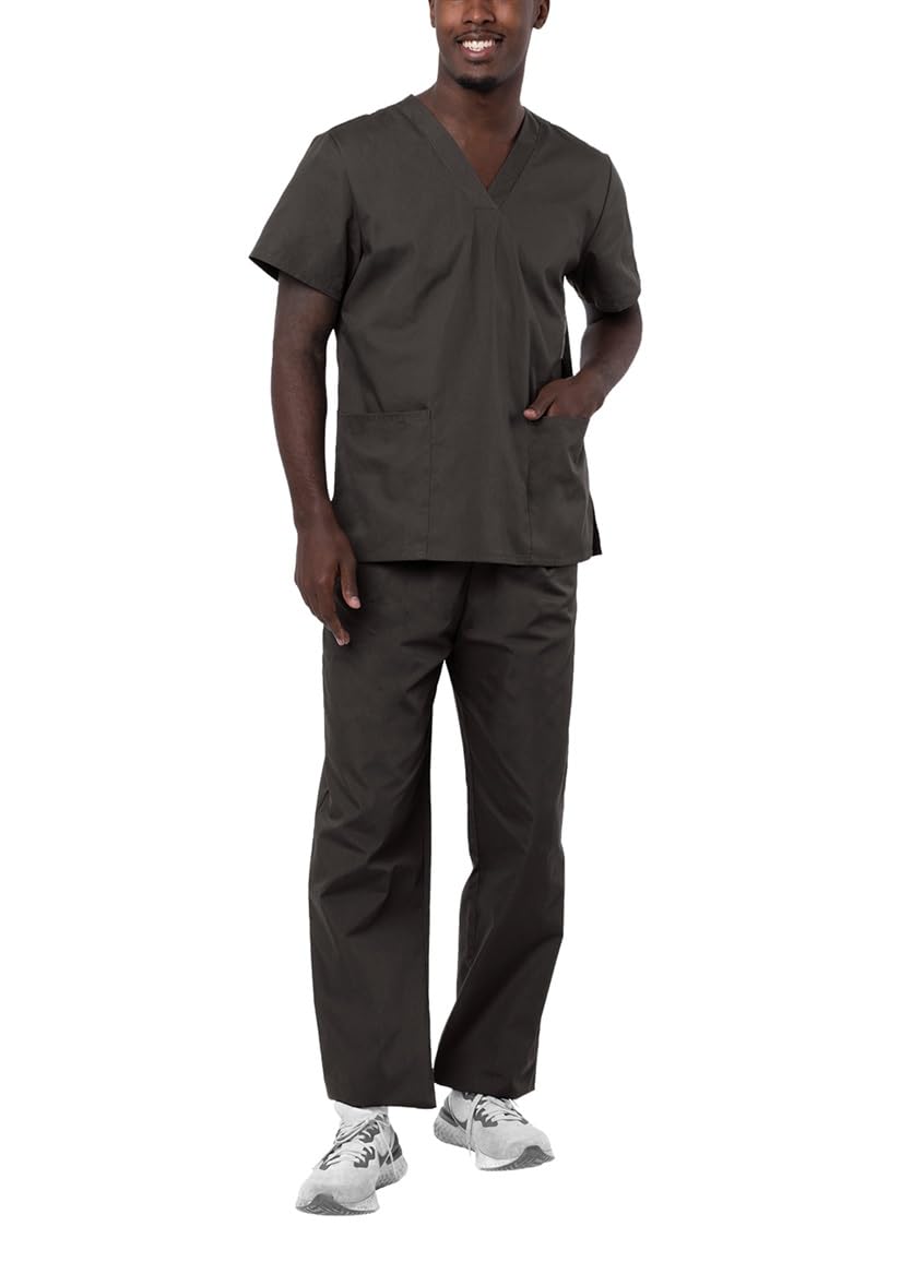 Adar Uniforms Women's 701 Medical Scrubs, Pewter, M