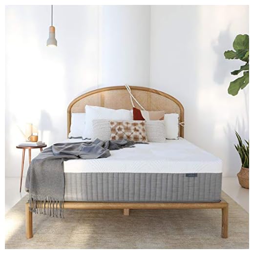 Brentwood Home Cypress Luxe Cooling Charcoal Infused Memory Foam Mattress, Non-Toxic, Made in California, 13-Inch, Queen Size