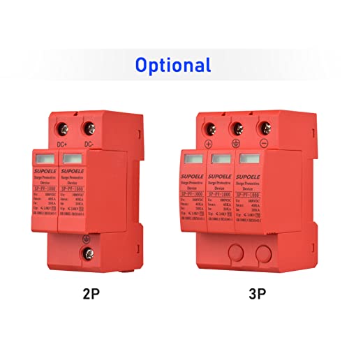 Conception modulaire haut de gamme pour ce parafoudre 3P Domary DC 1000V - 2