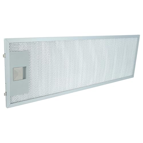 vhbw filtro anti-grasso compatibile con AEG 942120644, 942120820, 942120712, 942120688, 942120679, 942120645 cappa da cucina, plastica, metallo