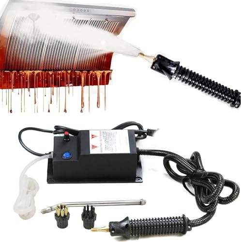 LABIXIAOXIN 1700W High Temperature Pressurized Steam Cleaner Multi Purpose Portable Mini Steam Cleaning Machine Mobile Cleaning Machine Power Steamer for Furniture Car Household 110V