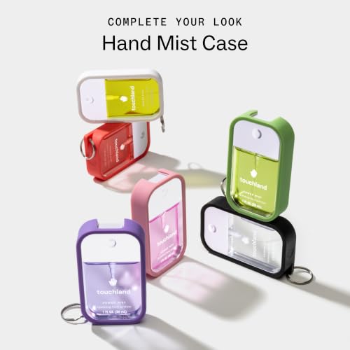 Image of Touchland Pink Pop Set Berry Bliss Hydrating Hand Sanitizer Spray & Case