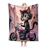 ZZXHG Kuscheldecke Kinder 130x150 3D Motorrad Jugend, Weiche Flauschige Plüsch Decke Tagesdecke für Erwachsene Haustier, Flanell Fleecedecke Sofadecke Couchdecke Wohndecke Sofaüberwurf_A7857