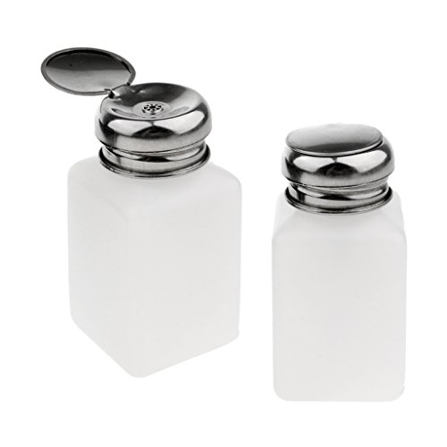 2 Stück Nagellackentferner Pumpe Spender Leer Flasche - 200ml