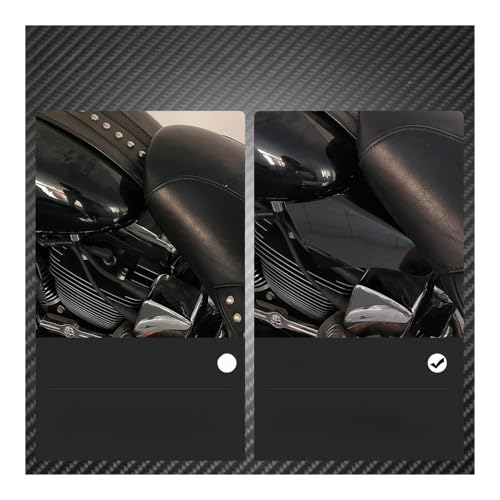 Déflecteur pare-brise réfléchissant de chaleur air moto Softail - 3