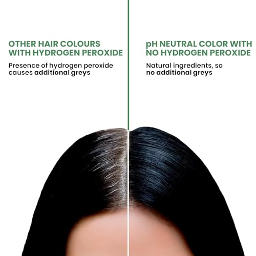 Image of SACRED HERBS Natural Gel Hair Color, Premium Pack | India's 1st pH Neutral Formula | Ammonia, PPD & Paraben Free | 20+ Herbal Actives, 100% Grey Coverage | Conditioning & Damage Free, For Women | DARK BROWN 3.00 | Pack of 2 ( 240ml + 20gm, EACH )