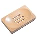 Aira Bamboo Soap Dish. Soap Holder for Shower, Counter, Sink, & Bathroom. Soap Lift & Soap Saver (Medium, Frost)