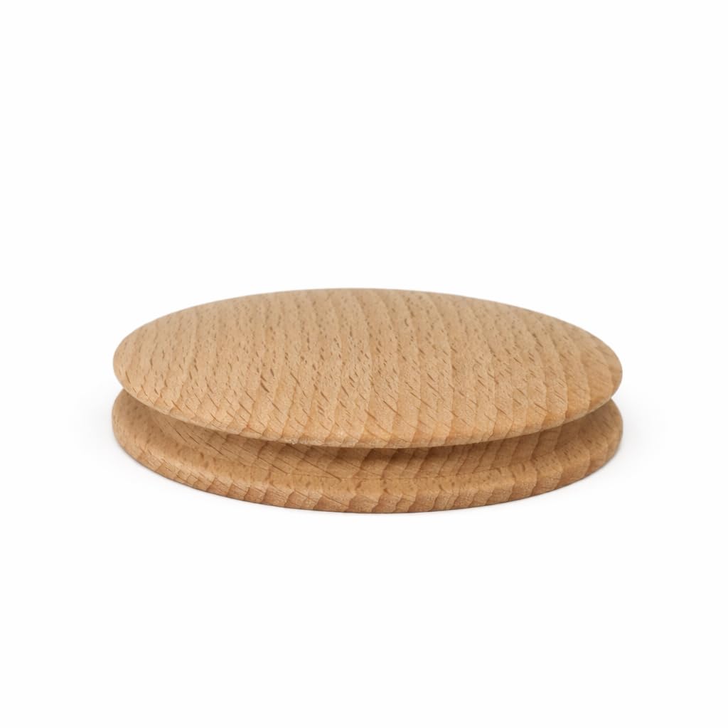 Silvanwoodturning Wooden Darning Disc for Visible Mending, Standard