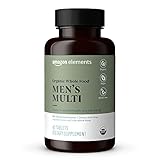 Amazon Elements Organic Whole Food Men's Multi, 60 tablets