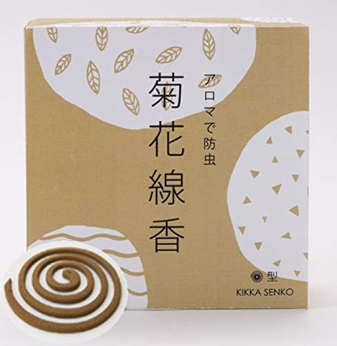 アロマで防虫 菊花線香 標準(丸型) 30巻入×3個セット
