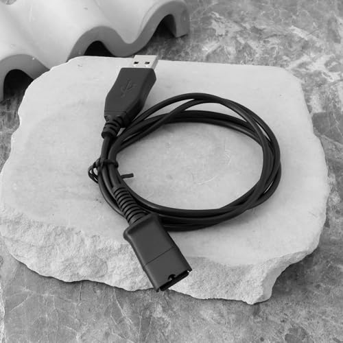 ECSiNG USB Adapter Connects Headset to PC Compatible with Plantronics Quick Disconnect QD Wired Headset by ECSiNG - Image 6