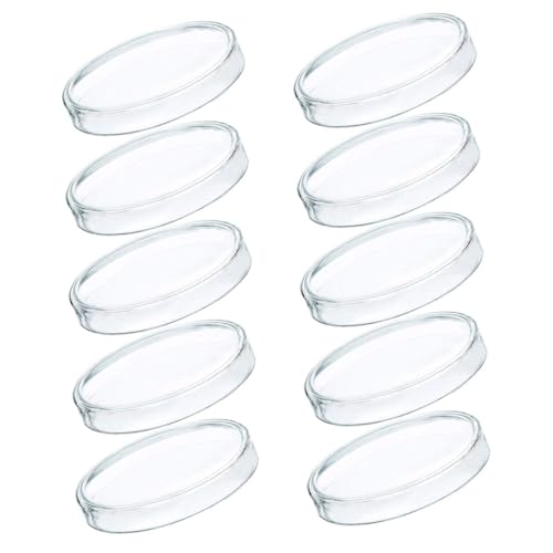 CIYODO Professional Lab Petri Dishes Set Lids 60mm Plates for Tissue Culture Lightweight