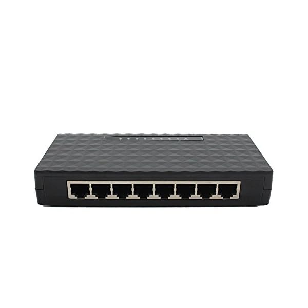 10/100/1000Mbps Full Duplex 8 Port Gigabit Switch HUB LAN Gigabit