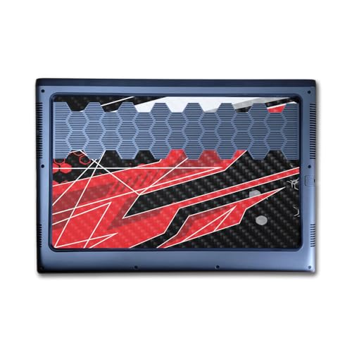 Image of Carbon Fiber Laptop Skin Compatible with Alienware M16 R2 (2024) - Racing Chaos - Premium 3M Vinyl Protective Wrap Decal Cover - Easy to Apply | Crafted in The USA by MightySkins