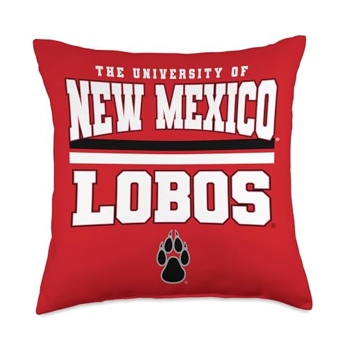 New Mexico Lobos | Official University of NCAA | VNPNMX301 Throw Pillow