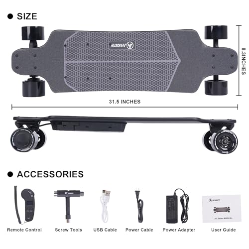 Askate A1 Electric Skateboard With Remote thumb #5