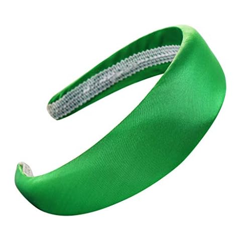 CixNy Women Solid Hair Band Hair Comb Headpiece Hair Accessories Tiara Crown Hair Hoop Hairband Hairpins for Girls and Women (Green, One Size) Cover
