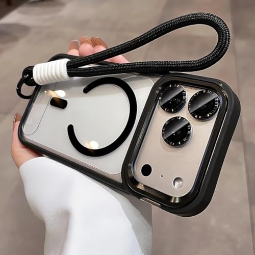 Coque iPhone 11 Pro Max avec support et dragonne pour photos de voyage