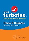 TurboTax Home & Business 2016 Tax Software Federal & State + Fed Efile PC download  [Amazon Exclusive]