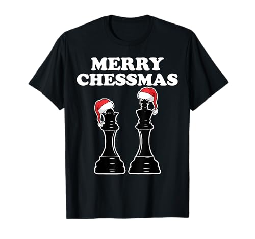 Merry Chessmas funny Chess Christmas Chess T-Shirt