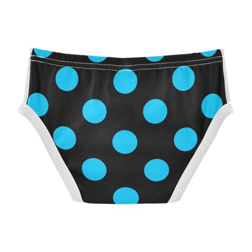 ODAWA Big Blue Polka Dot Kids Briefs Boys Children's Underwear Toddler Boys Underwear 2t2